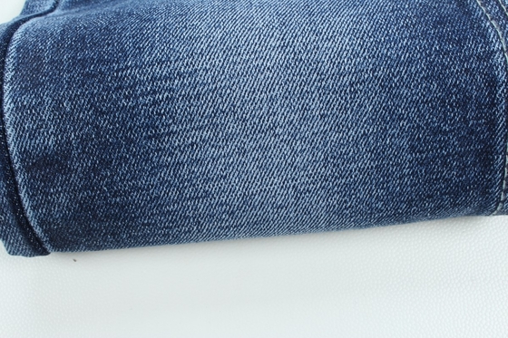 bán buôn 13.3 oz màu xanh đậm TR dệt vải quần denim