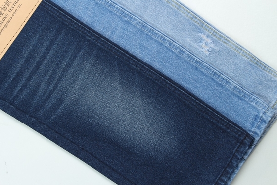 9000 Yards 13 Oz TC Denim Fabric Trong Màu Xanh Đen