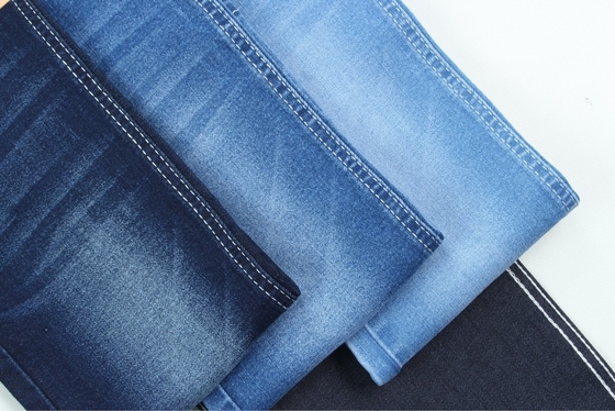 5000 mét 9 Oz Warp Slub Jeans Denim Vải Xanh Đen