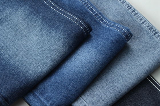 Xu hướng thời trang tái chế bông vải denim 100% tái chế bông 7 oz thân thiện với môi trường
