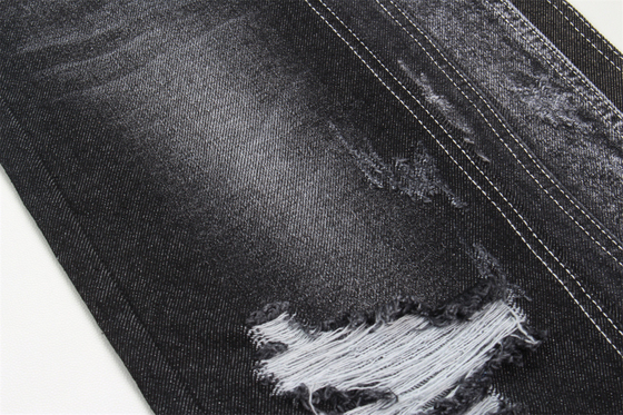 11.5 Oz 100% Cotton Denim Fabric Sulphur Black Textile For Man Woman Jeans Material Không có chất liệu dệt đàn hồi