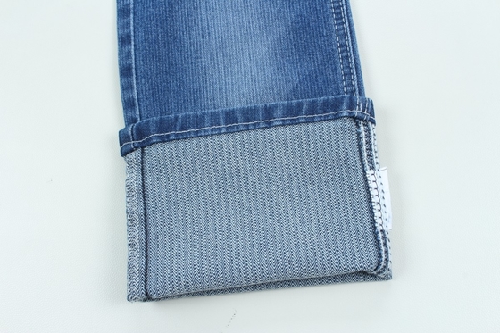 Đặc biệt từ sữa 10.3 oz màu xanh đậm thấp kéo dài quần jean vải