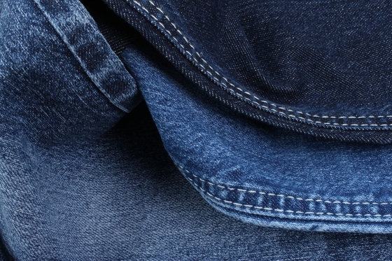 11.2 oz Super Dark Blue Cotton Spandex Denim Fabric Cho quần jean