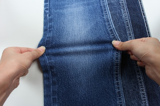 11.2 oz Super Dark Blue Cotton Spandex Denim Fabric Cho quần jean