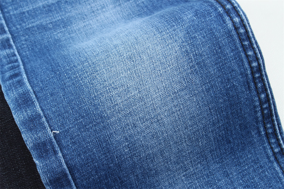 10.8 Một lần chất lượng cao nhất Crosshatch Slub Stretch Denim Fabric cho nam giới Jeans