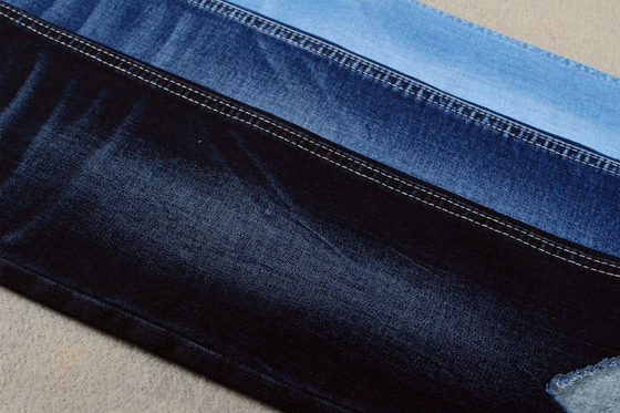 Indigo Blue High Stretch Slub Denim Fabric Cho quần jean