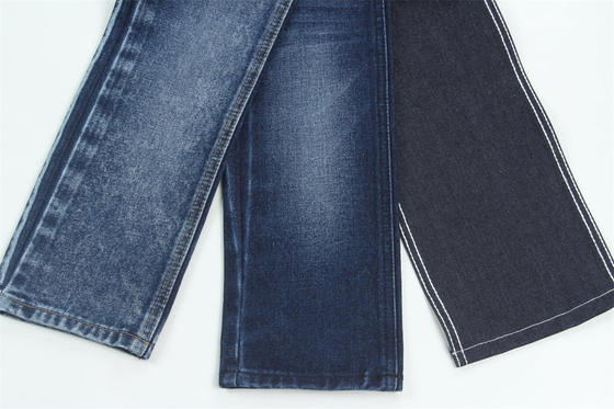 190cm 13oz Cotton Polyester Rigid Denim Fabric Cho quần jean