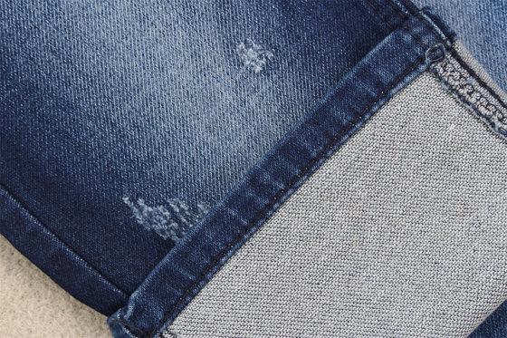Vải đan giả Cotton Polyester Rayon Spandex Terry Denim cho quần jean