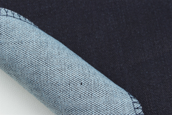 10 Một lần Dobby Cotton Polyester Spandex Stretchy Jacquard Denim Fabric Cho quần jean