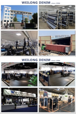 9 Oz Cotton Polyester Denim Fabric Jean Fabric Dệt