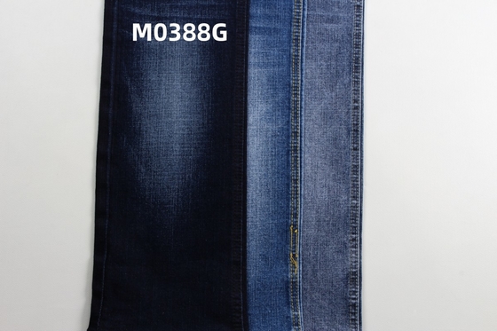 11.5 oz màu xanh đậm và crossshatch slub vải quần jean denim hoàn thiện bình thường