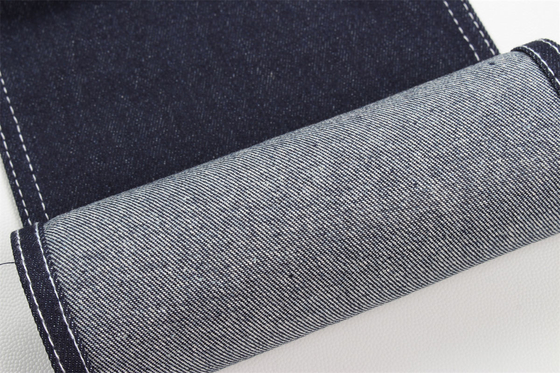 190cm Indigo Blue Cotton Polyester Rigid Denim Fabric Cho quần jean