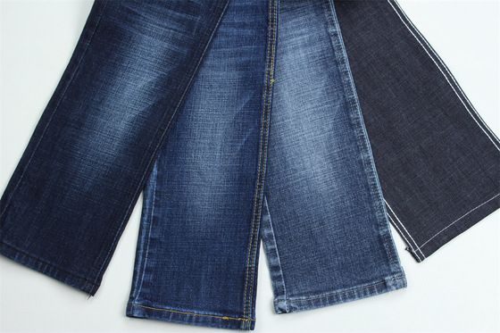 11.5 Một lần Ít hơn 2 đô la Crossshatch Slub Stretch Denim Fabric Cho Jeans
