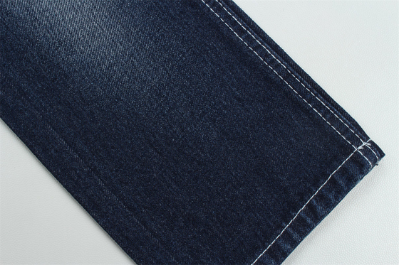 Ít hơn 2 đô la 12 ounces 190cm Indigo Cotton Polyester Dệt Denim cứng cho quần jean