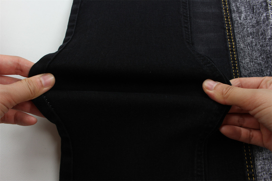 10 ounces đen đen Good Stretch Denim Fabric Cho Jeans