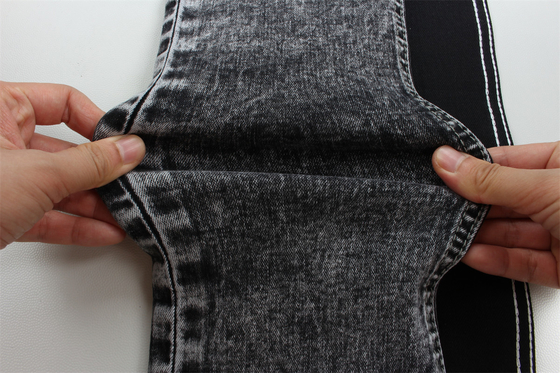 10 ounces đen đen Good Stretch Denim Fabric Cho Jeans