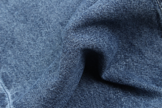 Tải Denim siêu mềm giá cả phải chăng trong vải màu xanh đậm 3/1 Tay phải Twill