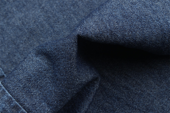 5 ounces 100% Cotton Indigo Blue Rigid Denim Jeans Vải cho áo sơ mi