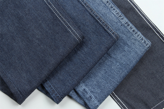 Tải Denim siêu mềm giá cả phải chăng trong vải màu xanh đậm 3/1 Tay phải Twill