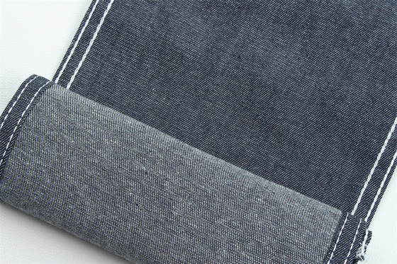 Tải Denim siêu mềm giá cả phải chăng trong vải màu xanh đậm 3/1 Tay phải Twill
