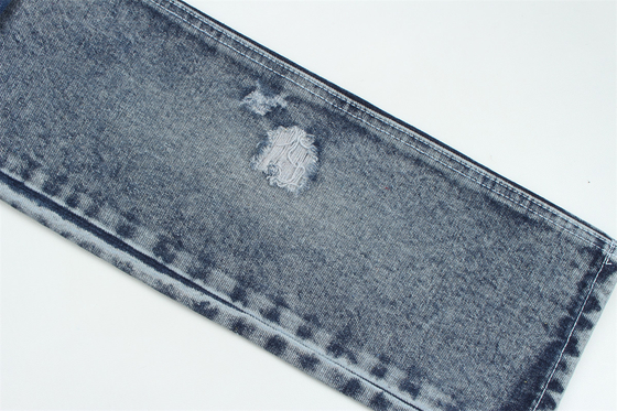 Vải denim sợi tái chế trong một màu xanh rất sâu 11,5 oz độ đàn hồi cao