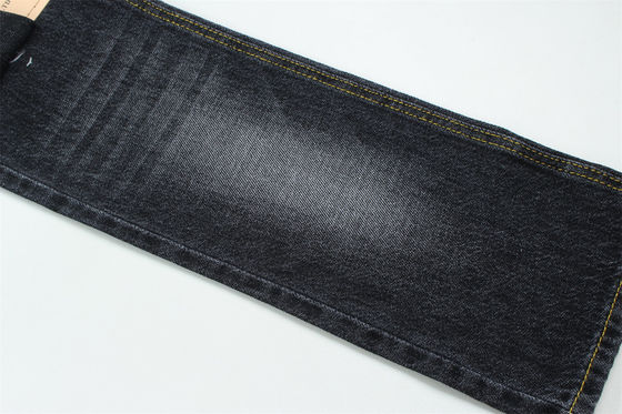 100% Cotton 12 Once Virgin Cotton Rigid Denim Fabric Cho Jeans Đen tối