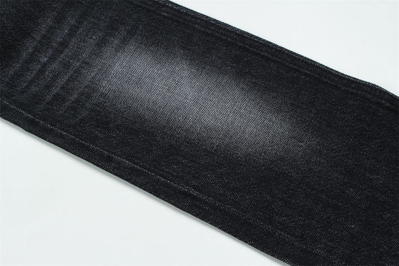 100% Cotton 12 Once Virgin Cotton Rigid Denim Fabric Cho Jeans Đen tối