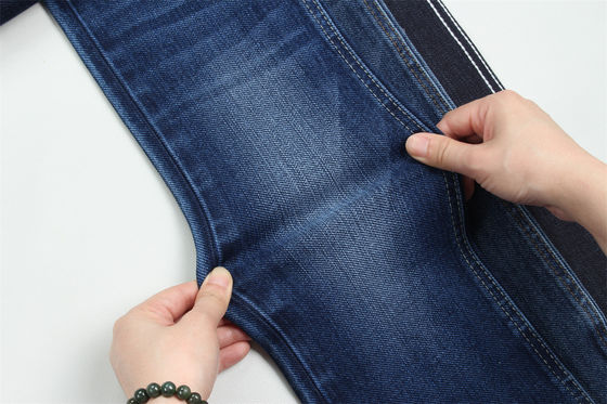 Chuẩn dệt dệt denim với Warp Slub nặng cho nam giới Jeans Cotton Polyester Spandex Denim Fabric
