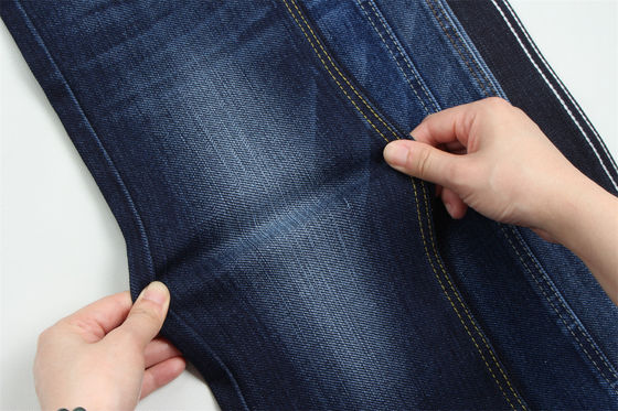 Chuẩn dệt dệt denim với Warp Slub nặng cho nam giới Jeans Cotton Polyester Spandex Denim Fabric