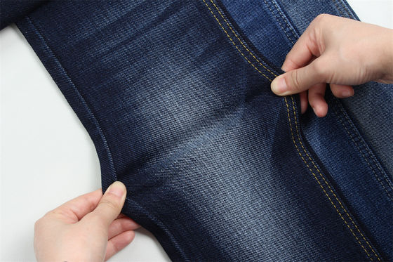10oz đặc biệt dệt denim với Warp slub nặng cho nam giới quần jean bông polyester spandex denim vải Trung Quốc nhà máy