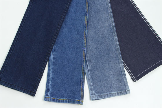 Jacquard Stretch Denim 11 oncez Full Lycra Dobby Denim Fabric Cho quần jean