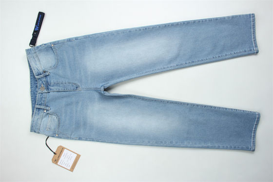 Jacquard Stretch Denim 11 oncez Full Lycra Dobby Denim Fabric Cho quần jean
