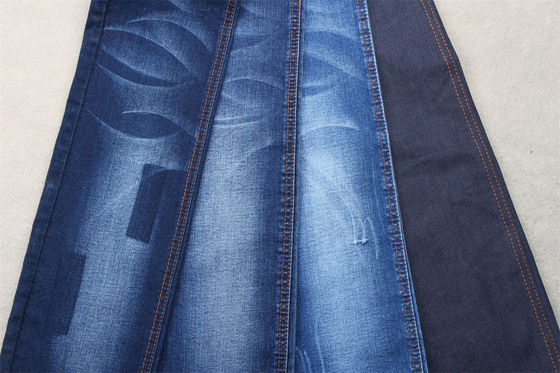 Vải denim Lycra Slub màu xanh đậm cho quần jean trẻ em và phụ nữ