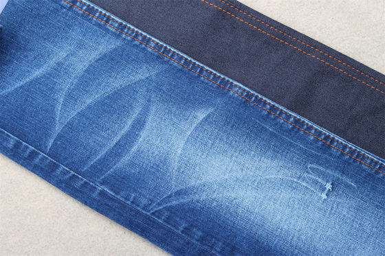 Vải denim Lycra Slub màu xanh đậm cho quần jean trẻ em và phụ nữ