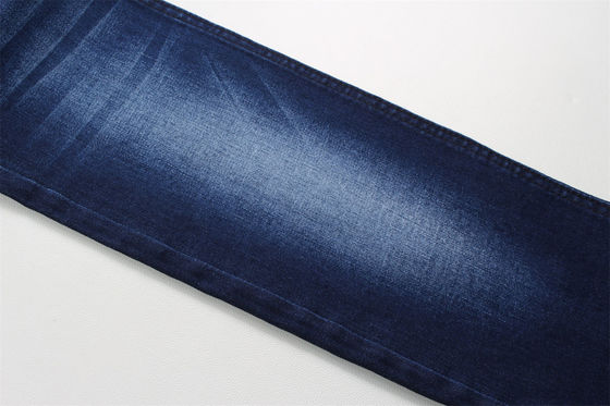 Dark Blue Stock Full Lycra Denim Fabric for Lady Jeans Sử dụng váy