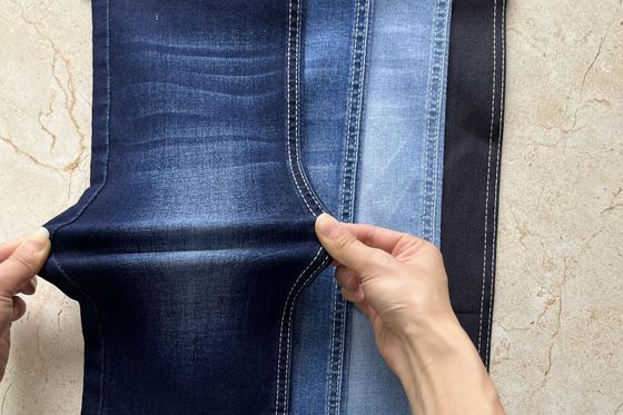 Vải denim Lycra nguyên cuộn 8.7 ounce còn hàng cho quần jean trẻ em và phụ nữ