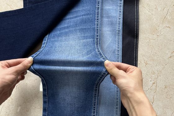 Vải denim Lycra nguyên cuộn 8.7 ounce còn hàng cho quần jean trẻ em và phụ nữ