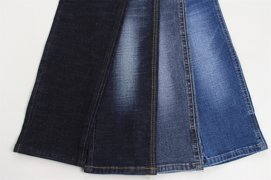 Vải denim co giãn siêu cao 10 Oz crosshatch slub cross slub dùng cho quần jean nam hoặc quần jean nữ kiểu dáng Nam Mỹ