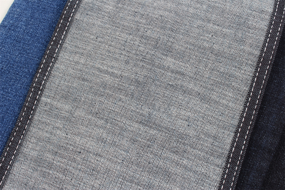 Vải denim co giãn siêu cao 10 Oz crosshatch slub cross slub dùng cho quần jean nam hoặc quần jean nữ kiểu dáng Nam Mỹ