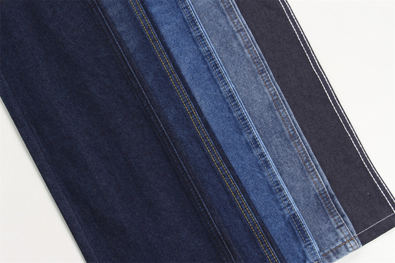Vải denim Super Blue 10 oz cứng 100% cotton cho kiểu dáng quần jean Boy Friend, mềm mại, quần jean nữ mùa hè đang giảm giá