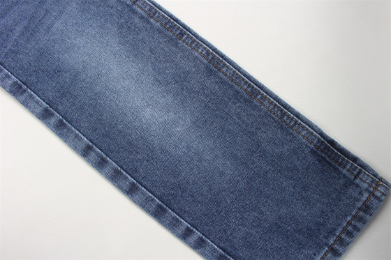 Vải denim Super Blue 10 oz cứng 100% cotton cho kiểu dáng quần jean Boy Friend, mềm mại, quần jean nữ mùa hè đang giảm giá