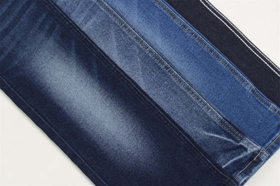 Vải denim co giãn 10.5oz 66% Cotton 32.5% Polyester 1.5% Spandex