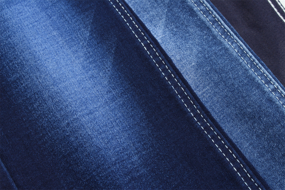 11.5 Oz Super Stretch Satin Denim Fabric cho phụ nữ Jeans