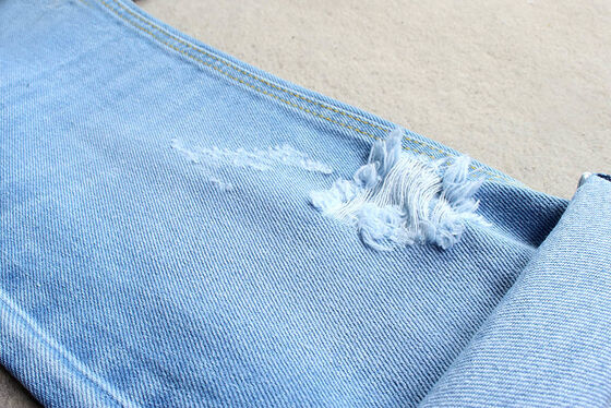 Vải denim cứng màu xanh siêu đậm 100% cotton dùng cho quần jean