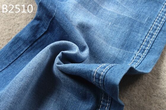 Trọng lượng nhẹ 100% vải bông denim làm cho áo choàng cho phụ nữ / nam