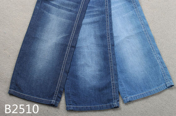 Trọng lượng nhẹ 100% vải bông denim làm cho áo choàng cho phụ nữ / nam