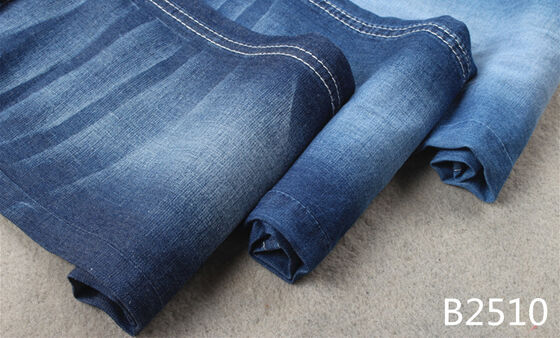 Trọng lượng nhẹ 100% vải bông denim làm cho áo choàng cho phụ nữ / nam