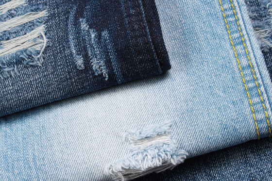 Vải Jean Denim 100% Cotton 12oz Cross Hatch Slub Sanforizing