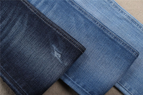 Vải denim co giãn cao 10,8oz Vải chéo cotton Spandex vải