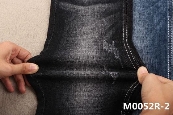 356gm Power Spandex Denim Fabric For Lady Women Rolls Of Denim Jeans Vật liệu Màu xanh đậm